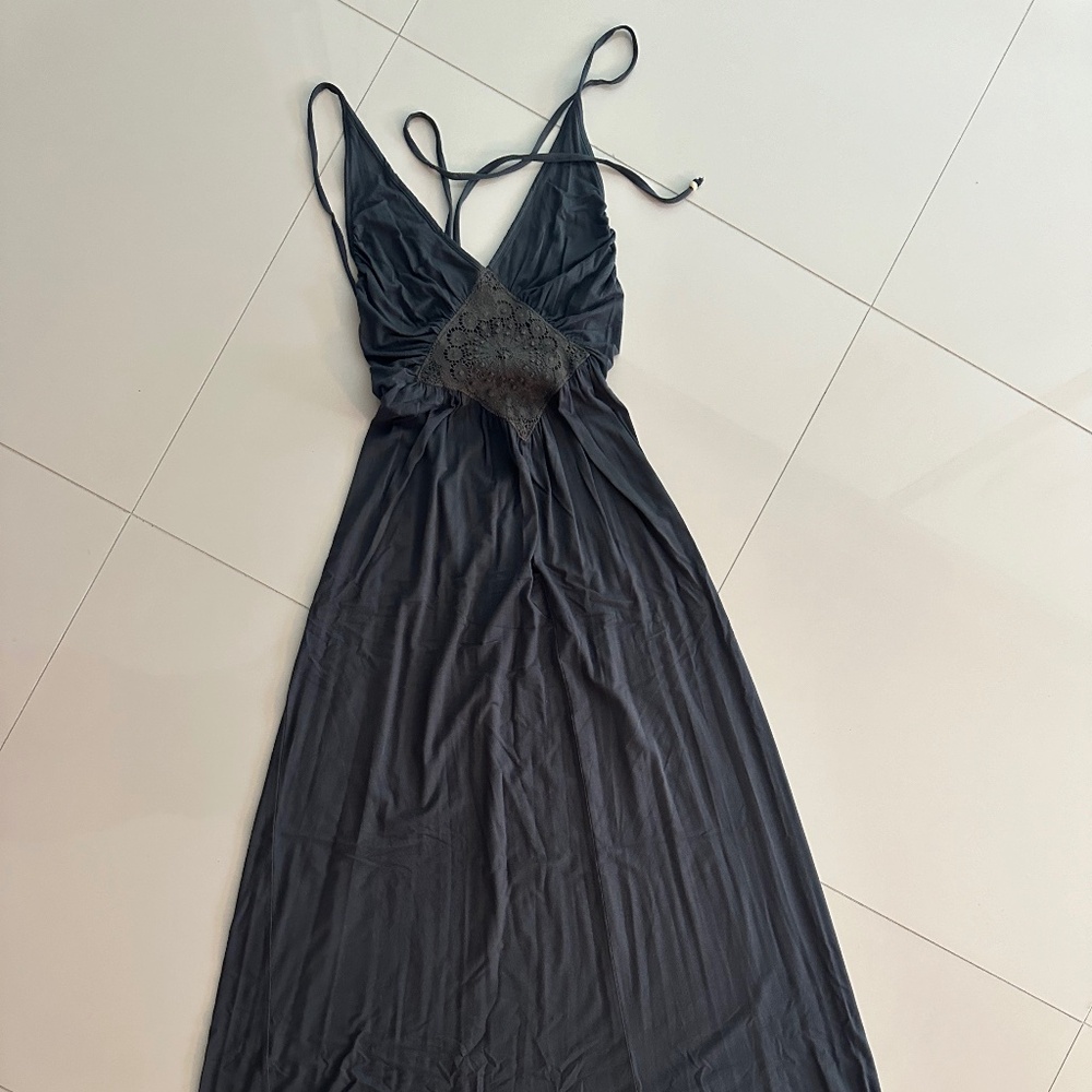 Grey Maxi Dress